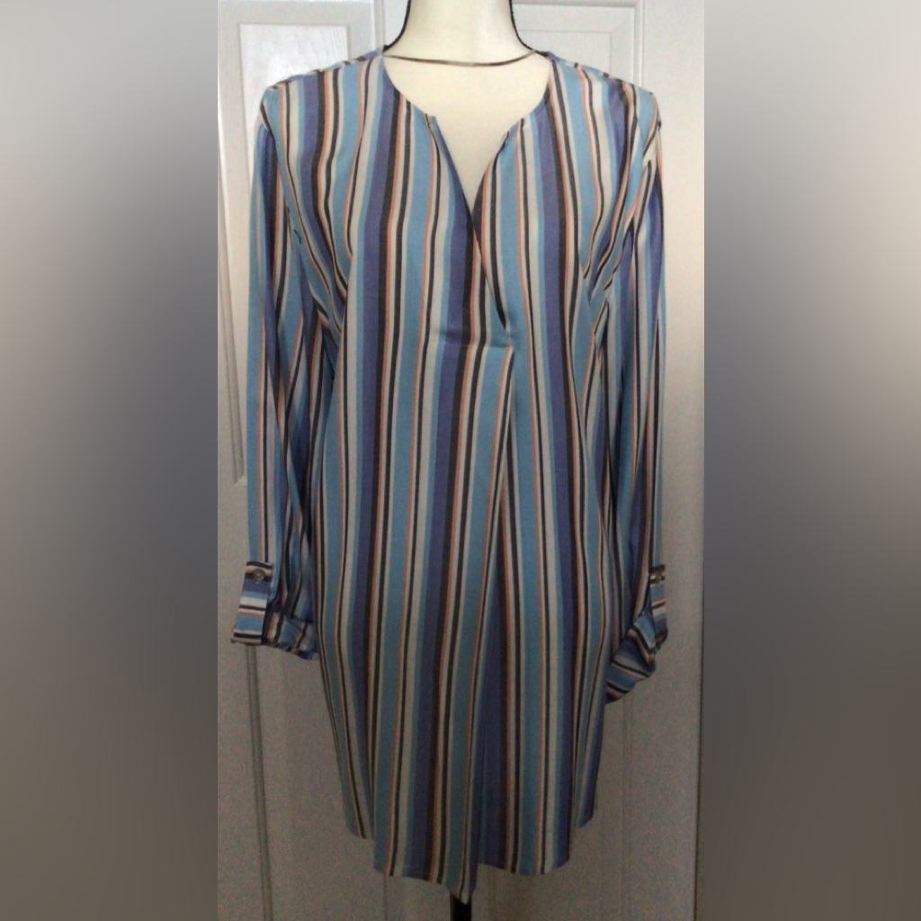 Ruby Rd. Pleated Front Tunic